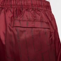 Nike Liverpool Trainingspak Woven Hooded 2024-2025 Bordeauxrood Geel