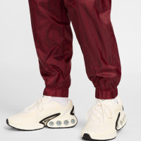 Nike Liverpool Trainingspak Woven Hooded 2024-2025 Bordeauxrood Geel