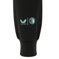 Castore Feyenoord Travel Joggingbroek 2024-2025 Zwart Donkergrijs Lichtblauw