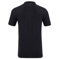 Castore Feyenoord Travel Polo 2024-2025 Zwart Lichtblauw