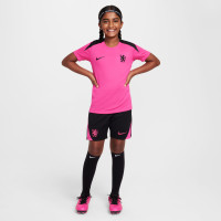 Nike Chelsea Strike Training Shirt 2024-2025 Kids Pink Black