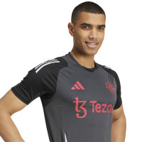 adidas Manchester United European Training Set 2024-2025 Dark Grey Black White Red