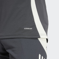 adidas Manchester United European Training Shirt 2024-2025 Dark Grey Black Red White