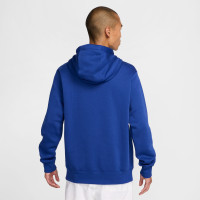 Nike Chelsea Club Hoodie 2024-2025 Blue Light Blue Orange