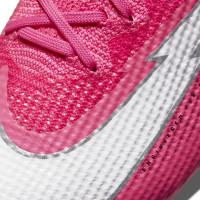 Nike Mercurial SUPERFLY 7 ELITE KM GRAS VOETBALSCHOENEN (FG) Roze Wit