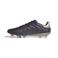 adidas Copa Pure 2 Elite Iron Nop Football Shoes (SG) Dark Purple Silver Pink