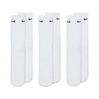 Nike Everyday Cushioned Sports Socks 3-Pack White