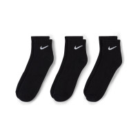 Nike Everyday Cushioned Sports Socks Mid-Height 3 Pack Black