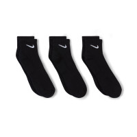 Nike Everyday Cushioned Sports Socks Mid-Height 3 Pack Black