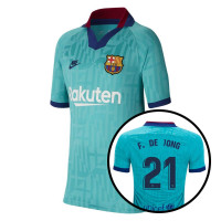 Nike FC Barcelona 3rd Shirt De Jong 21 2019-2020 Kids