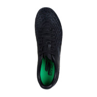 Skechers SKX_1.5 Academy Gras Voetbalschoenen (FG) Zwart Zilver