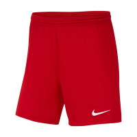 Nike Park III Dri-FIT Voetbalbroekje Dames Rood