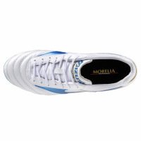Mizuno Morelia II Pro Gras Football Shoes (FG) White Blue Gold