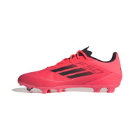 adidas F50 League Grass/Artificial Grass Football Boots (MG) Bright Red Black Silver