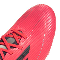 adidas F50 League Grass/Artificial Grass Football Boots (MG) Bright Red Black Silver