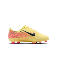 Nike Mercurial Vapor 16 Mbappé Club Gras / Kunstgras Voetbalschoenen (MG) Kids Geel Roze Oranje