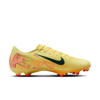 Nike Zoom Mercurial Vapor 16 Mbappé Academy Grass/Artificial Grass Football Shoes (MG) Yellow Pink Orange