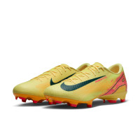 Nike Zoom Mercurial Vapor 16 Mbappé Academy Grass/Artificial Grass Football Shoes (MG) Yellow Pink Orange