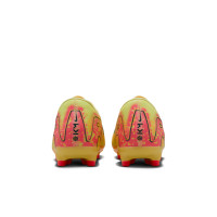 Nike Zoom Mercurial Vapor 16 Mbappé Academy Grass/Artificial Grass Football Shoes (MG) Yellow Pink Orange