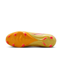 Nike Zoom Mercurial Vapor 16 Mbappé Academy Grass/Artificial Grass Football Shoes (MG) Yellow Pink Orange