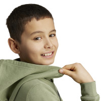 adidas Essentials Big Logo Hoodie Kids Olijfgroen Zwart Wit