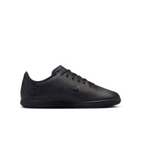 Nike Mercurial Vapor 16 Club Zaalvoetbalschoenen (IN) Kids Zwart Donkergroen