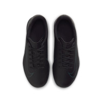 Nike Mercurial Vapor 16 Club Zaalvoetbalschoenen (IN) Kids Zwart Donkergroen