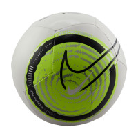 Nike Phantom Football Size 5 White Neon Yellow Black