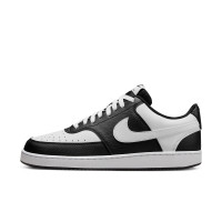 Nike Court Vision Low Sneakers Black White Black