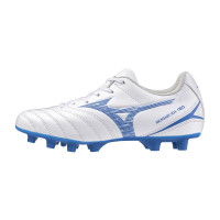 Mizuno Monarcida Neo III Select Gras Football Shoes (FG) Kids White Blue