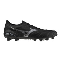 Mizuno Morelia Neo IV Beta Elite Grass Football Shoes (FG) Black Silver
