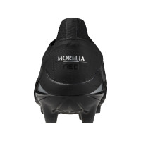 Mizuno Morelia Neo IV Beta Elite Grass Football Shoes (FG) Black Silver
