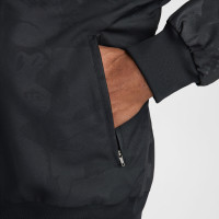 Nike Chelsea Anthem Training Jacket 2024-2025 Black Yellow Pink