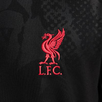 Nike Liverpool Pre-Match Training Shirt 2024-2025 Black Yellow Red