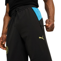PUMA Manchester City Pumatech Woven Trainingsbroek 2024-2025 Zwart Blauw