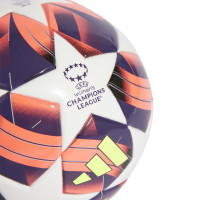 adidas Women's UEFA Champions League Mini Football Size 1 White Orange Purple