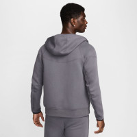 Nike Tottenham Hotspur Tech Fleece Tracksuit 2024-2025 Dark Grey White