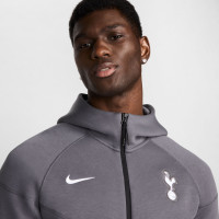 Nike Tottenham Hotspur Tech Fleece Tracksuit 2024-2025 Dark Grey White