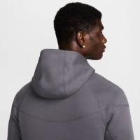 Nike Tottenham Hotspur Tech Fleece Tracksuit 2024-2025 Dark Grey White