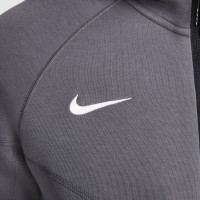 Nike Tottenham Hotspur Tech Fleece Tracksuit 2024-2025 Dark Grey White