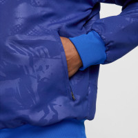 Nike Inter Milan Anthem Full-Zip Training Jacket 2024-2025 Dark Blue Gold