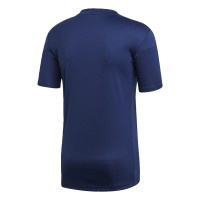 adidas STRIPED 19 Voetbalshirt Donkerblauw Wit