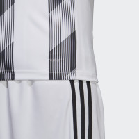 adidas STRIPED 19 Voetbalshirt Wit Zwart