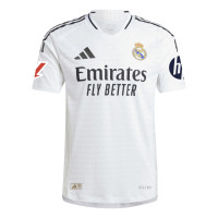 adidas Real Madrid Authentic 2024-2025 Mbappé 9 Home Jersey