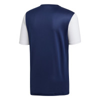 adidas ESTRO 19 Voetbalshirt Donkerblauw Wit