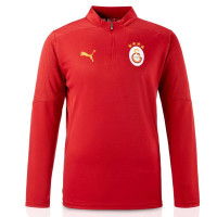 PUMA Galatasaray SK Training sweater 1/4-Zip 2024-2025 Red Orange