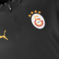 PUMA Galatasaray SK Tracksuit 1/4-Zip 2024-2025 Black Orange