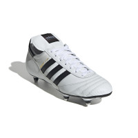 adidas Mundial World Cup Iron Nop Football Shoes (SG) White Black Gold