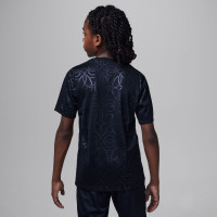 Nike Paris Saint-Germain x Jordan Pre-Match Trainingsshirt 2024-2025 Kids Zwart Rood Roze