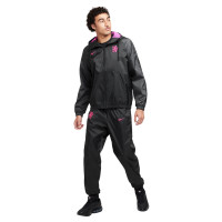 Nike Chelsea Woven Tracksuit 2024-2025 Black Pink